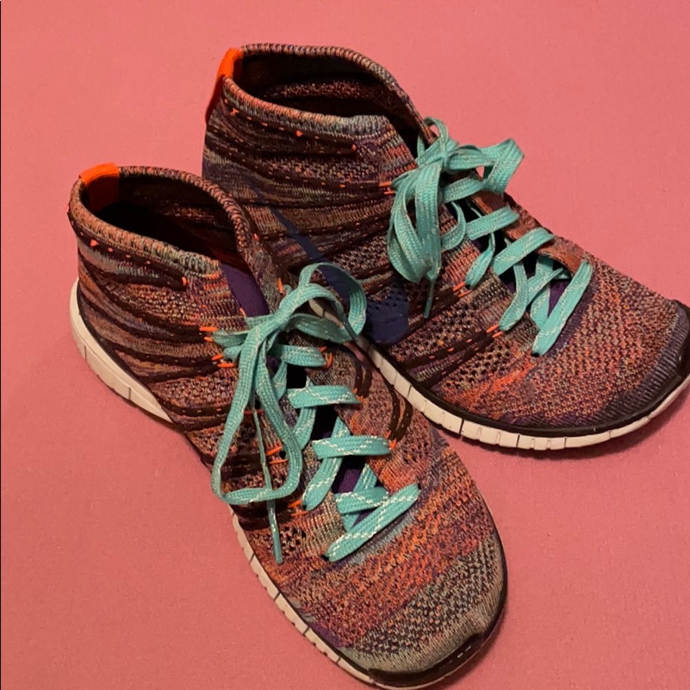 Nike free flyknit high top